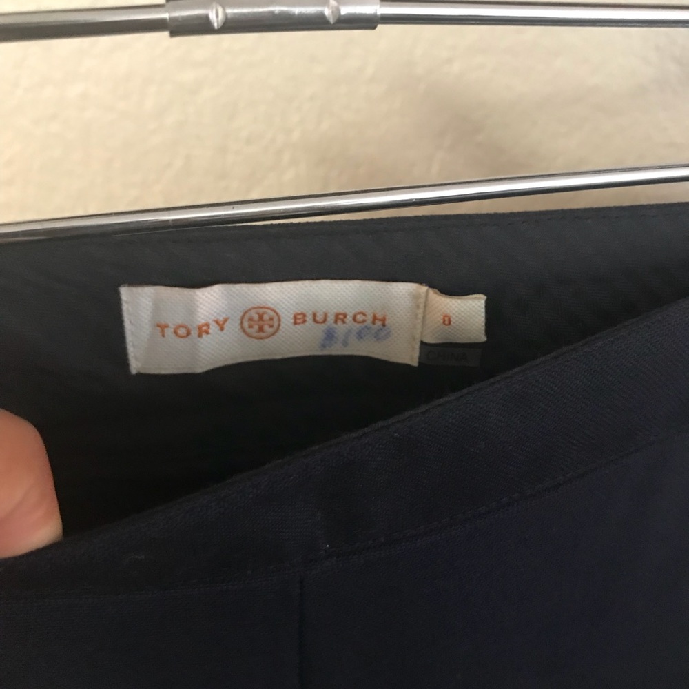 NWOT TORY BURCH Navy Slacks - Picture 5 of 8